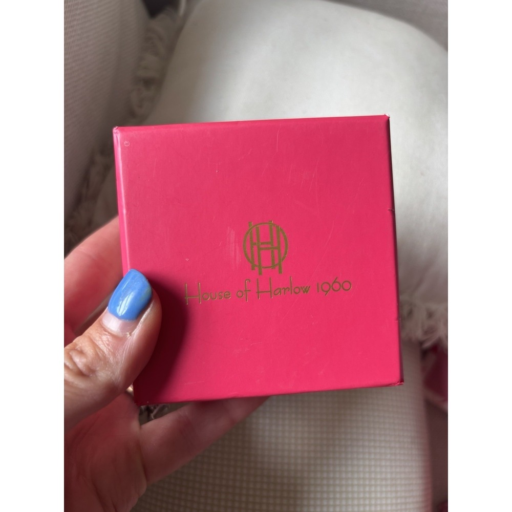 House Of Harlow 1960 Demi Fine 14K Gold Plated Set Of 2 Bracelets NWT - Picture 4 of 4